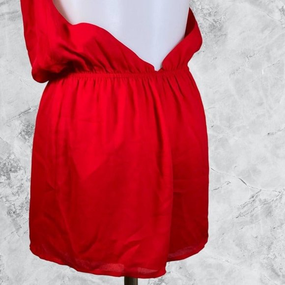 Superdown Emma Halter Romper - Bright Red - Picture 9 of 12